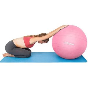 Trideer Exercise Ball Extra Thick Yoga Ball Chair