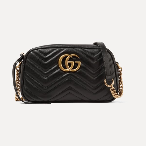 GG Marmont Camera small quilted leather shoulder bag