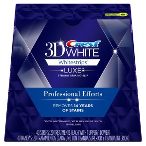 Crest 3D White Luxe Whitestrips Professional Effects (20-Pack) @ Groupon