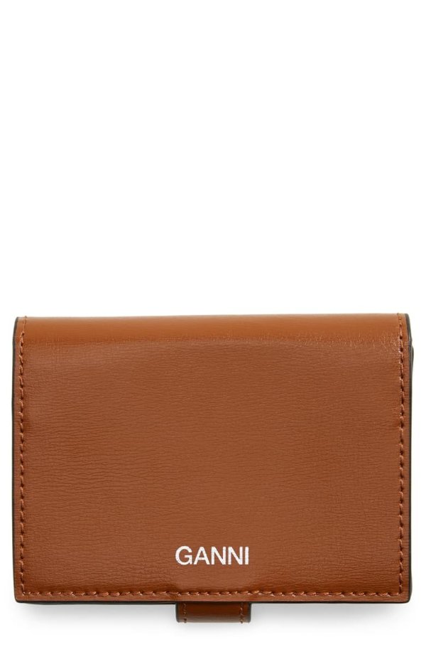 Bifold Textured Leather Wallet