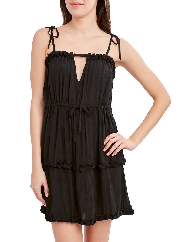 Xoxox Covers Tiered Cover-Up Dress