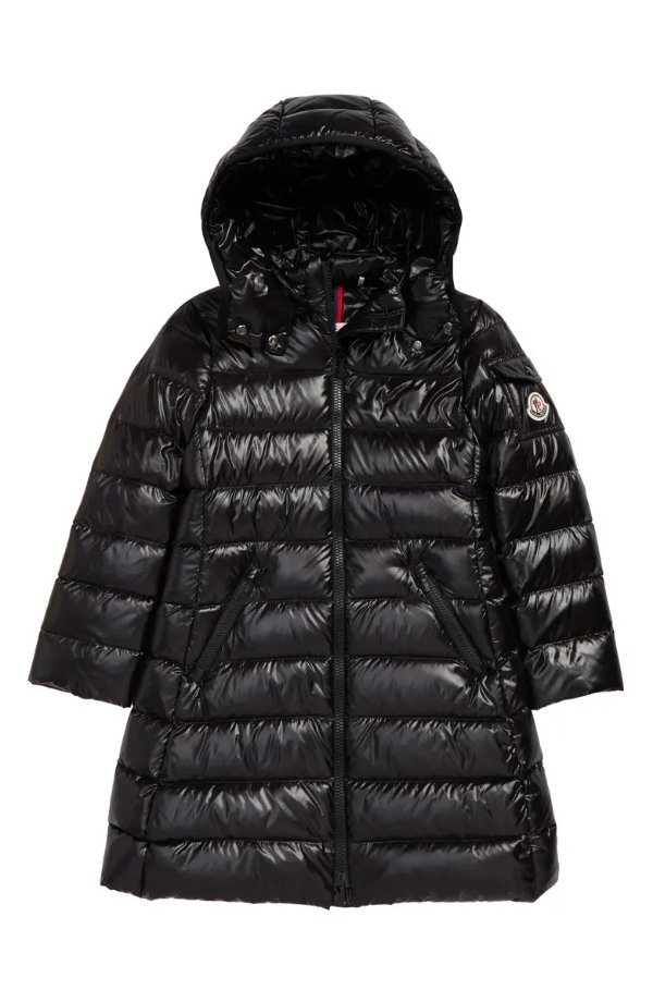 Kids' Moka Quilted Down Coat