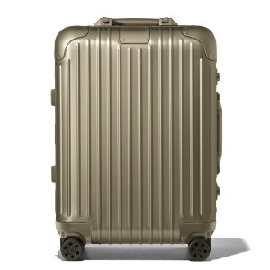 RimowaOriginal Cabin Aluminum Carry-On Suitcase | Titanium | RIMOWA