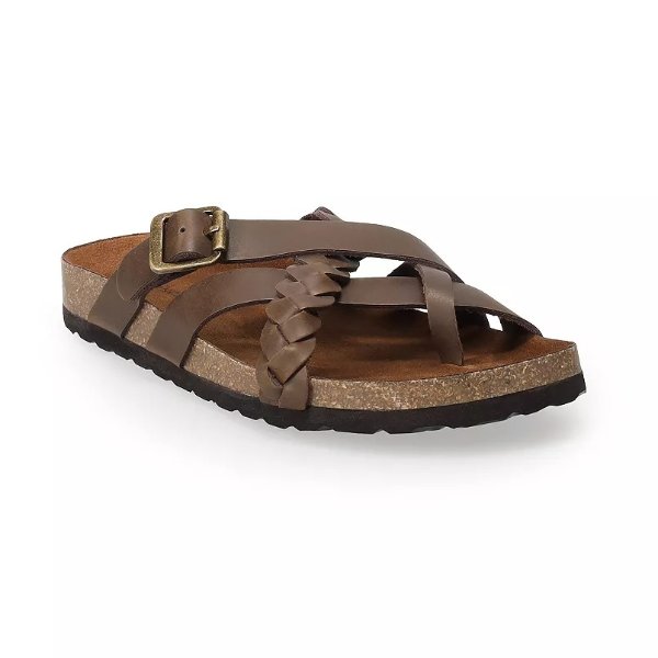 ® Likeable Women's Leather Slide Sandals