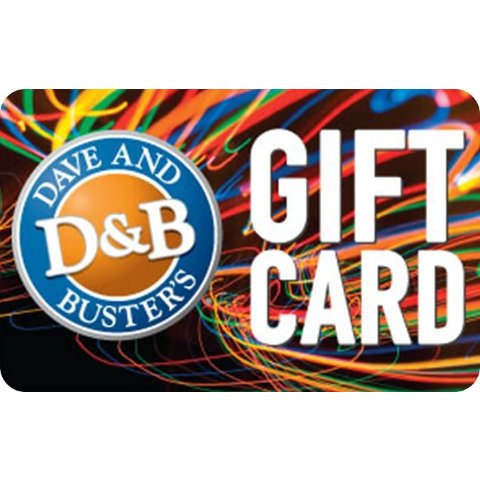 Dave & Buster's 电子礼卡