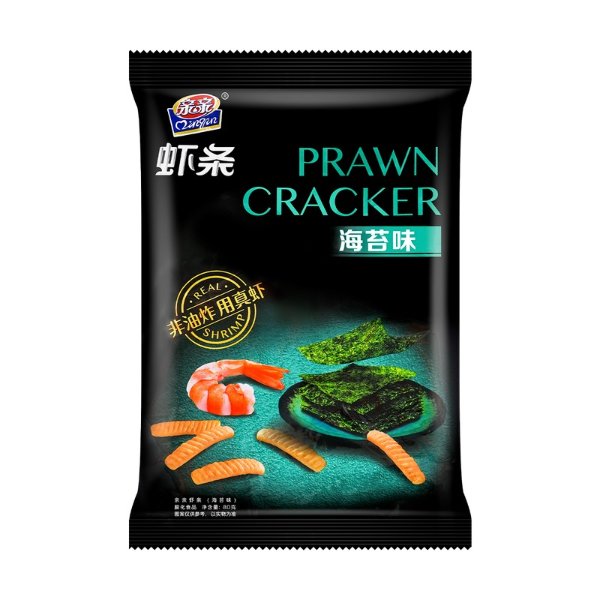 CHINCHIN Shrimp Cracker Seaweed Flavor 80g