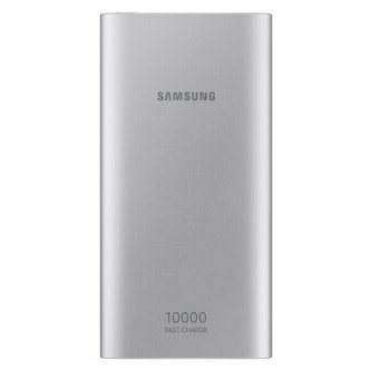 10,000 mAh Portable Battery with Micro USB Cable, Silver