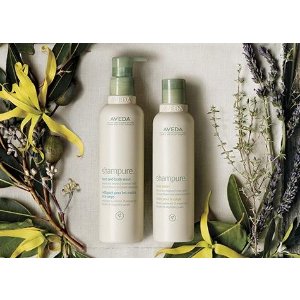 with Orders over $50 and Travel-size Hand Relief with Any Order @ Aveda