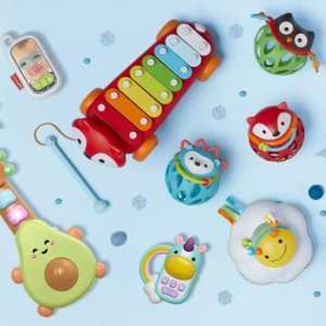 Skip Hop 全场婴幼儿品热卖，收抖音爆款玩具和扎克伯格睡眠钟