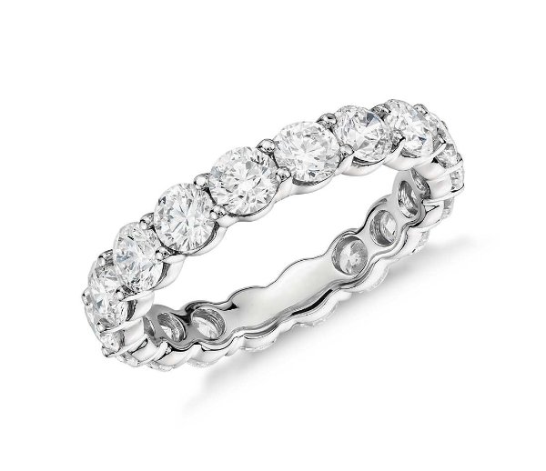 Classic Diamond Eternity Ring in Platinum (2 3/8 ct. tw.) | Blue Nile