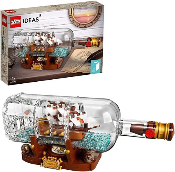 LEGO 92177 瓶中船复刻