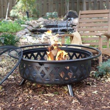 Coral Coast Durango Extra Large 34 in. Bronze Fire Pit with FREE Cover