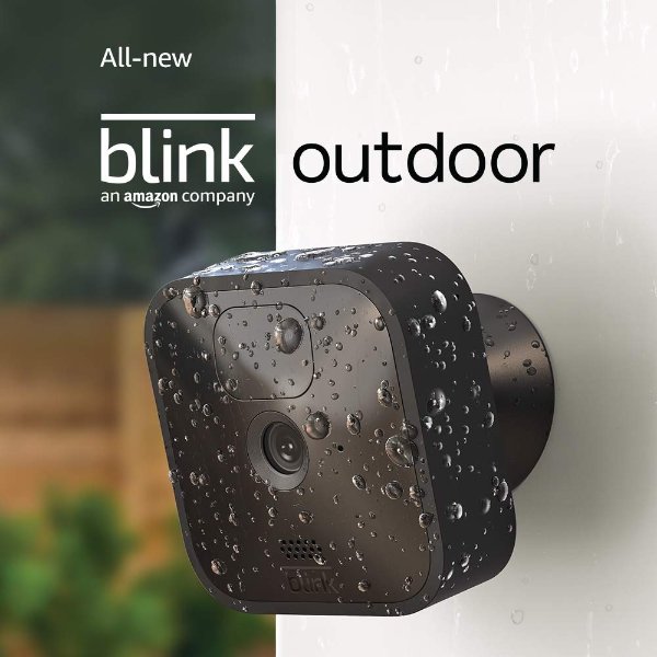 Blink Outdoor 户外全天候无线安防摄像头 2个 支持动作检测和夜视