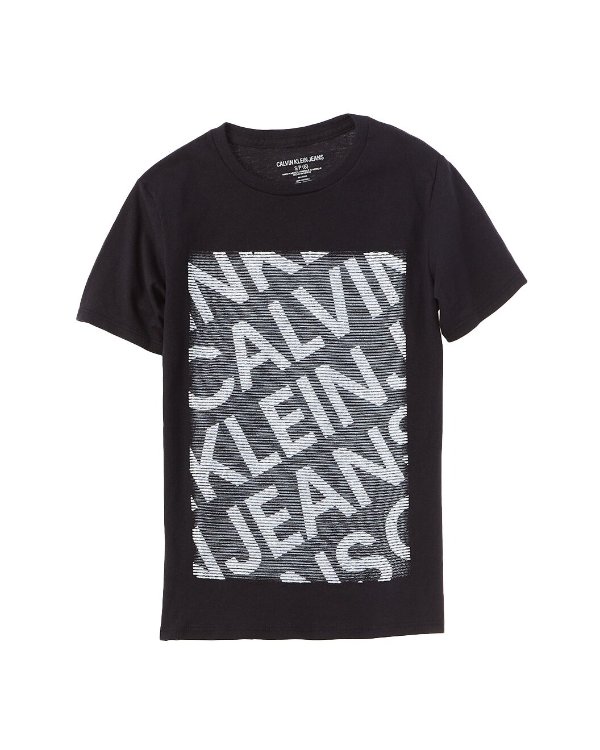 Jeans Logo Repeat Fade T-Shirt