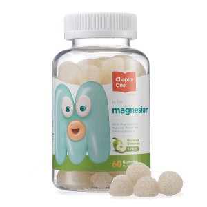 Chapter One Magnesium Gummies, Calm Gummies for Kids and Adults, Kosher, Apple Flavor