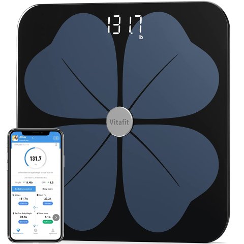 Vitafit Body Fat Scale, Smart Scale for Body Weight with BMI