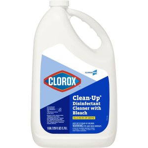 Clorox Clean-Up CloroxPro Disinfectant Cleaner with Bleach Refill, 128 Ounces