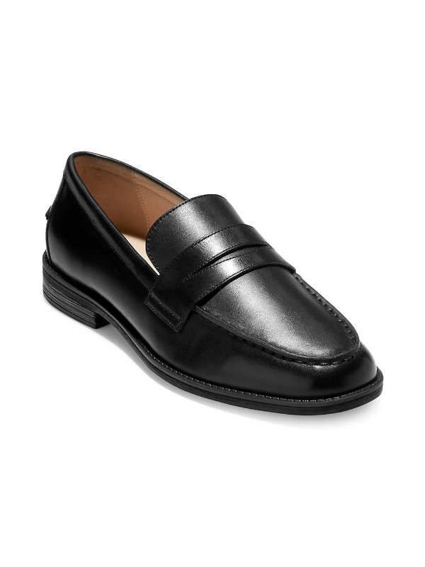 Sophia Leather Penny Loafers