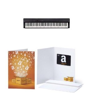 Casio Privia PX160BK 88-Key Full Size Digital Piano with $100 in Amazon.com Gift Cards