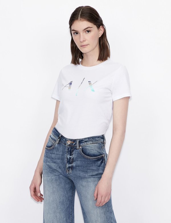 REGULAR FIT T SHIRT, Logo T Shirt for Women | A|X Online Store