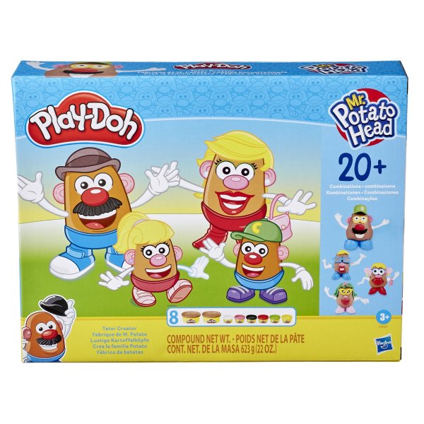 Mr. Potato Head Tater Creator Set, 8 Cans with 22 Ounces Total