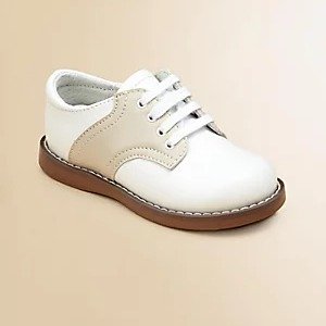 Toddler's & Kid's Leather Saddle Oxford Shoes