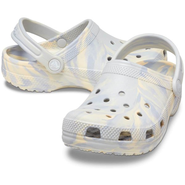 Kids' Shoes - Classic Marble Tie Dye Clogs, Water Shoes, Slip On Shoes