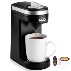 Aicok Single Serve Coffee Maker for K-cups