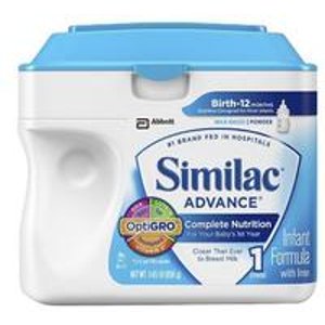 With Purchase of 2 x 1.39 lbs or More Similac Powder Formula @ Target.com 