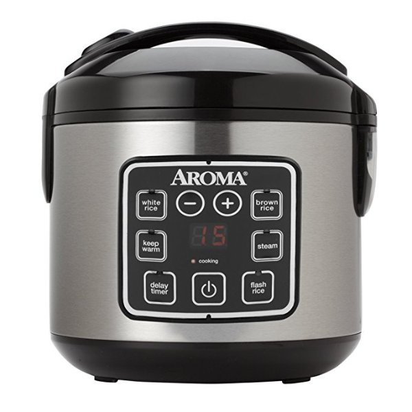 ARC-914SBD 8-Cup (Cooked) Digital Cool-Touch Rice Cooker and Food Steamer, Stainless Steel