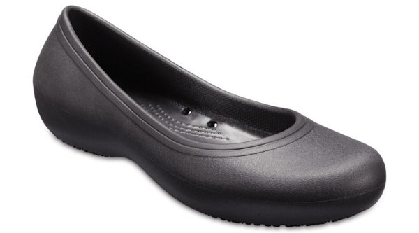Women's Slip Resistant Shoes - Comfortable Ballet Flats for Work
