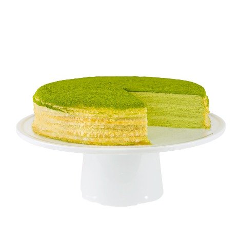 Green Tea Mille Crêpes 9 inches
