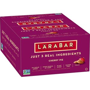 Larabar Fruit and Nut Bar, Cherry Pie, Gluten Free, Vegan, 16 ct