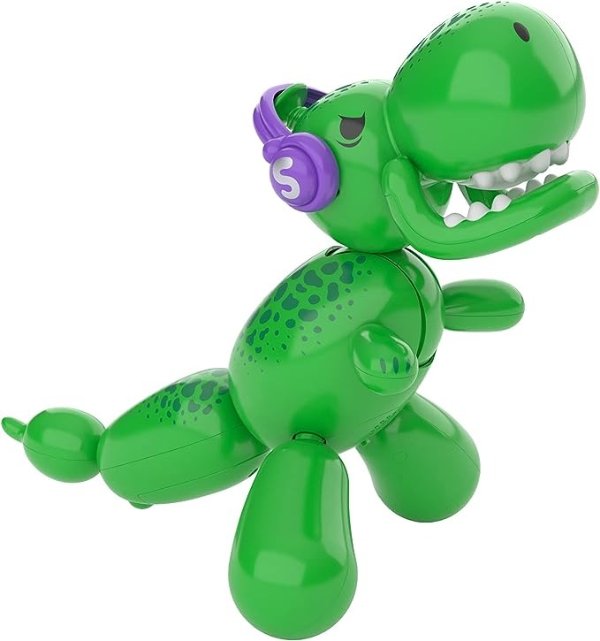 The Balloon Dino | Interactive Dinosaur Pet Toy That Stomps, Roars and Dances. Over 70+ Sounds & Reactions, Multicolor
