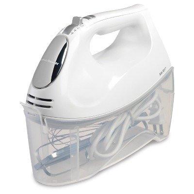 6-Speed Hand Mixer with Case - White 62632R