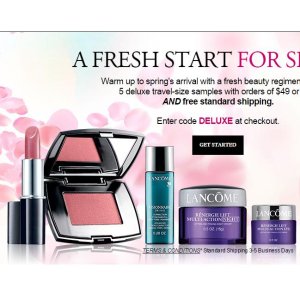with $49 or More Purchase @ Lancome