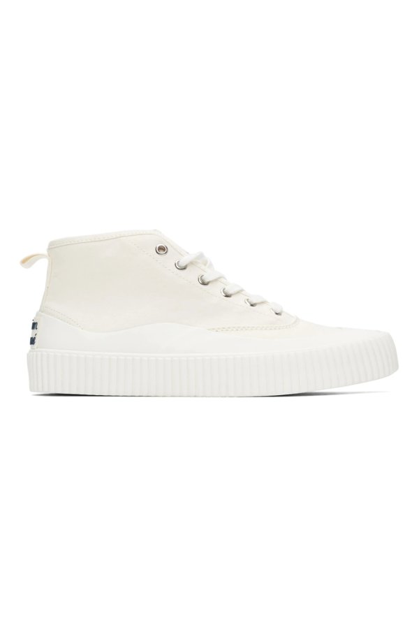 Off-White New Sole High-Top Sneakers