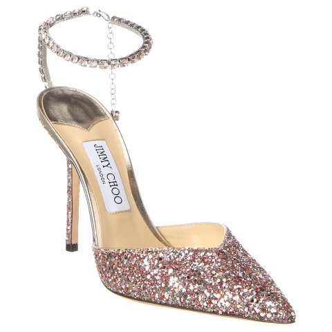 Jimmy ChooSaeda 100 Glitter Pump