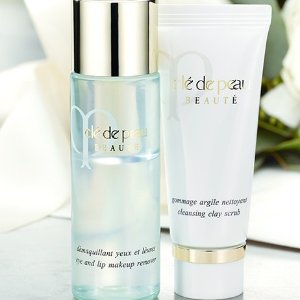 With Purchase of Their Full-Size Companion @ Cle de Peau Beaute
