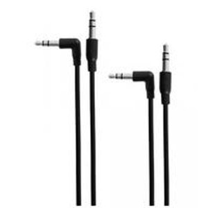 2 Pack Motorola Aux 3.5mm 5-feet Auxiliary Cable for Smartphone