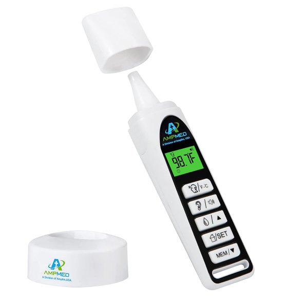 Amplim No Touch Professional Forehead and Ear Thermometer
