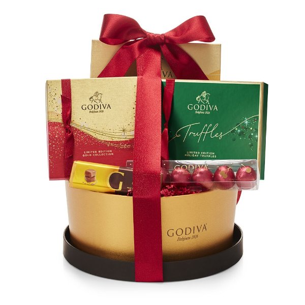 Home For The Holidays Chocolate Gift Basket