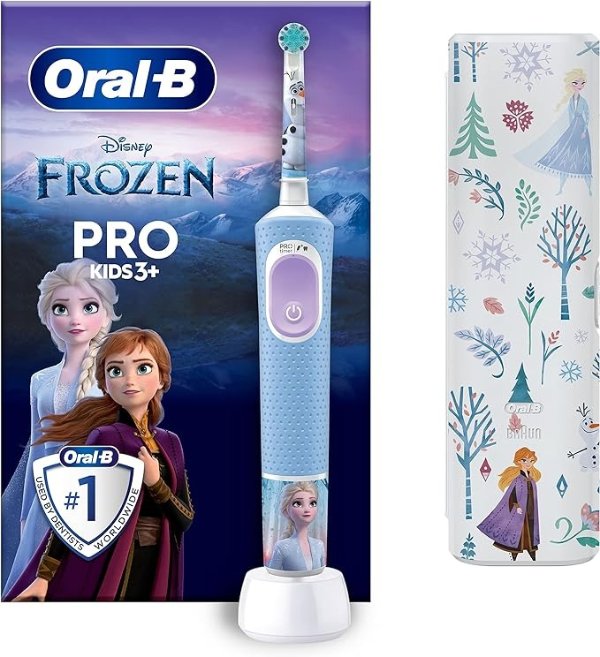 Pro 儿童电动牙刷+冰雪奇缘贴纸