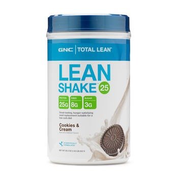 减肥代餐膳食纤维奶昔奶油饼干味 Lean Shake™ 25，1.83磅