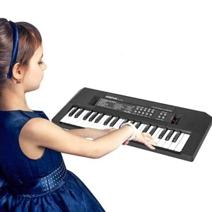 Piano Mat Kids Piano with Microphone 37 Keys