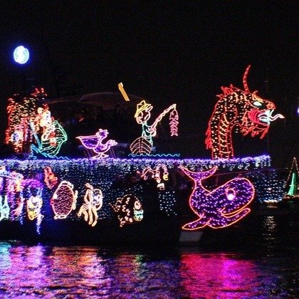 Holiday Lights & Boat Parade Cruises for 1 Child, 1 Adult, or 2 Adults @ Newport Landing Cruises (Up to 53% Off)