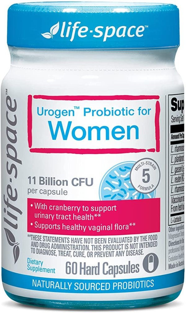 Women’s Probiotics with Cranberry for Urinary Tract Health - Supports Vaginal and Immune Health, 11 Billion CFU Multi Strains- 60 Capsules