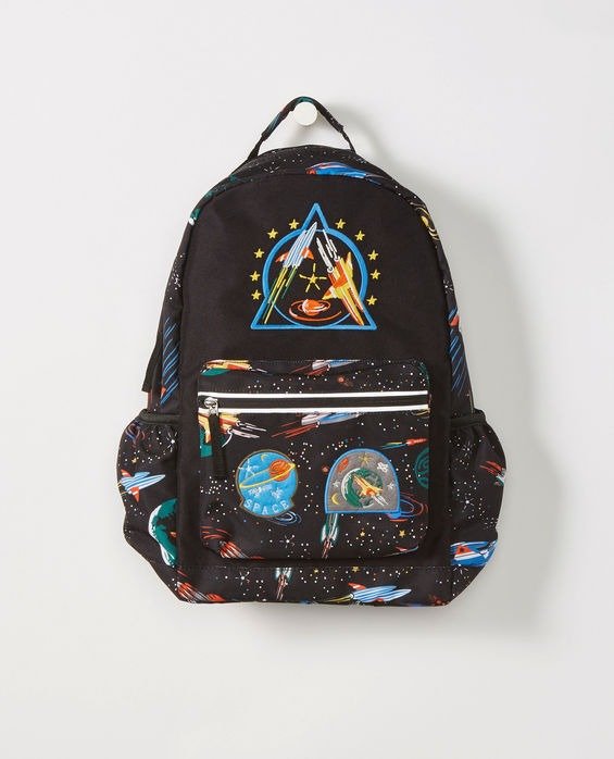 星球图案书包 中号