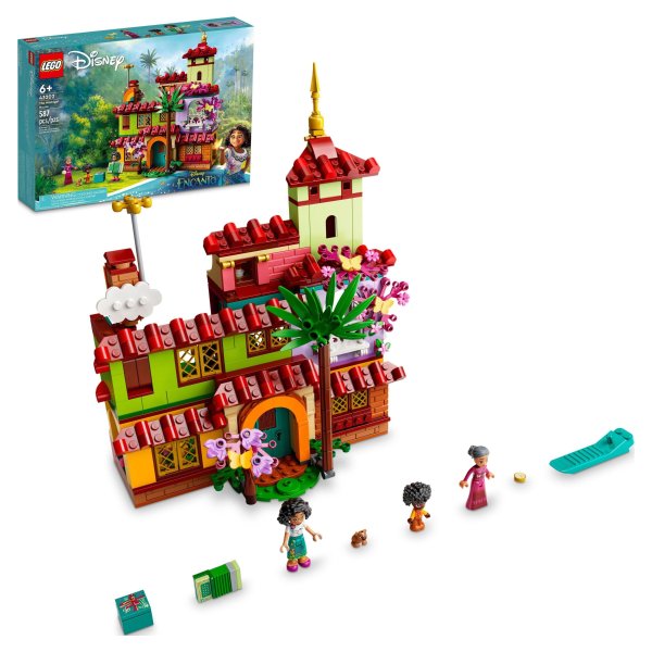 Disney Encanto The Madrigal House 43202 Building Kit; A Top Gift for Kids Who Love Construction Toys and House Play (587 Pieces)