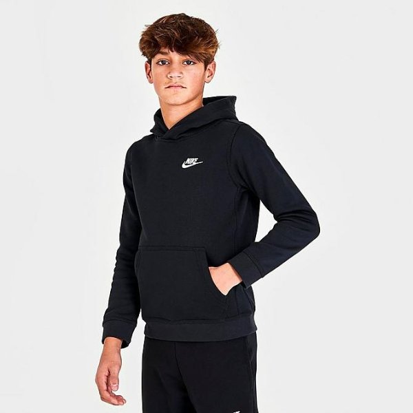 Boys' Nike Sportswear Club Fleece Pullover Hoodie